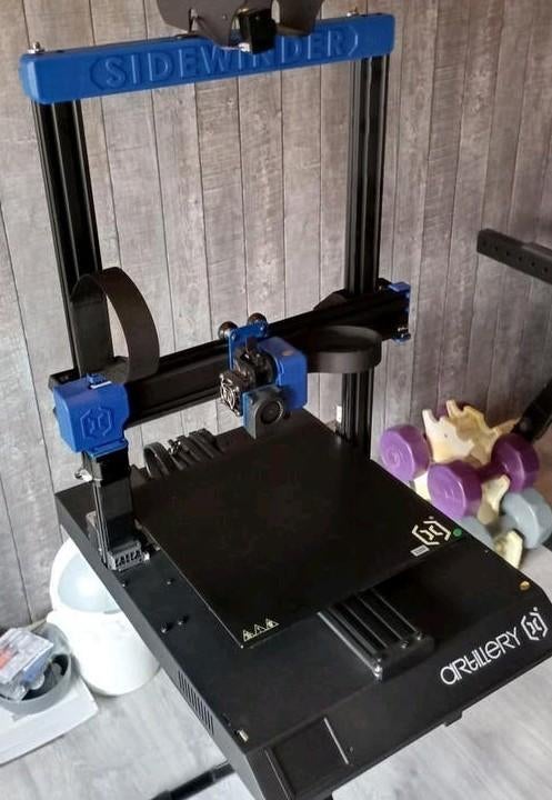 Artillery Sidewinder X2 3D Printer, Computers en Software, 3D Printers, Ophalen, Ingebouwde Wi-Fi, Zo goed als nieuw