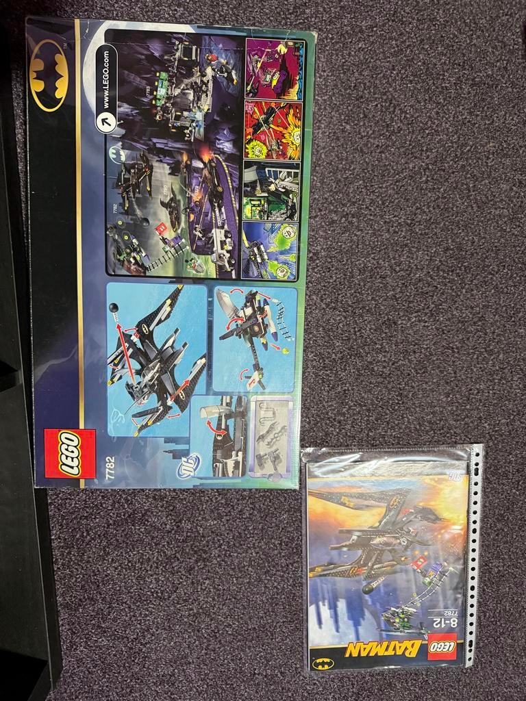 Lego Batman 7782 The Batwing: The Joker's Aerial Assault, Ophalen of Verzenden, Zo goed als nieuw