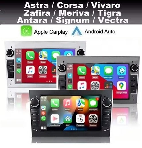Opel antara tigra signum vectra android 14 apple carplay, Ophalen of Verzenden, Nieuw