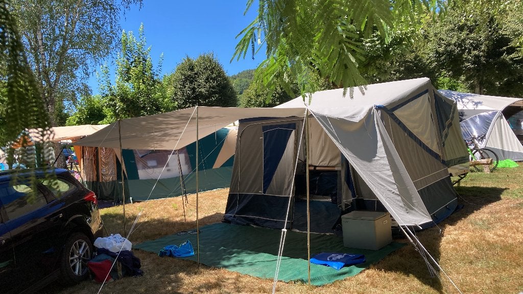 Gerjak Settler snelle opzetter, Blauw, Aanwezig, Tot en met 4, Ophalen