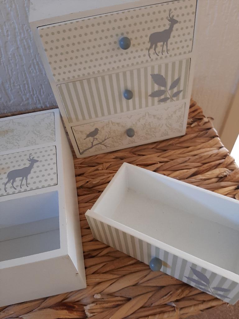 sieraden laden kastjes en dozen 7x mooiste, Minder dan 50 cm, Gebruikt, Ophalen of Verzenden, Minder dan 100 cm