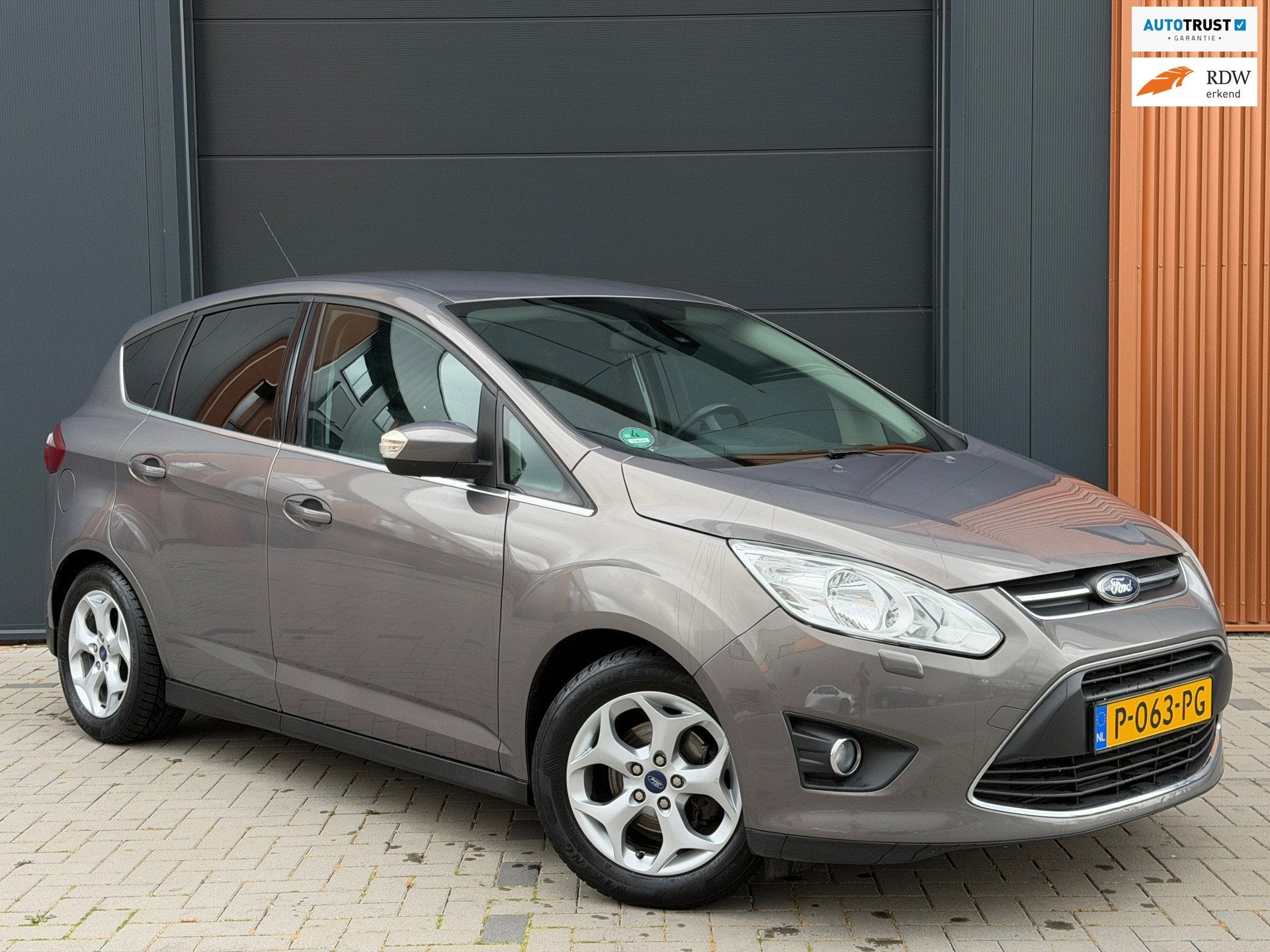 Ford C-Max 1.6 Titanium|Dis.riem vervangen|Trekhaak|Parkeers, Voorwielaandrijving, 15 km/l, Gebruikt, 4 cilinders