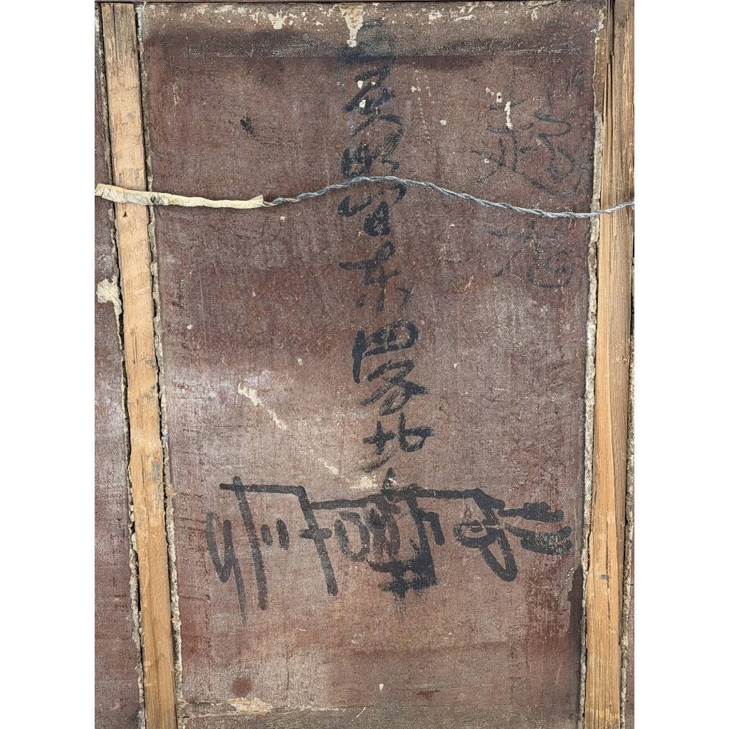 6165 cm Antieke Tibetaanse Thangka – Mandala, Tibet, 61 cm, Ophalen of Verzenden, Schilderij