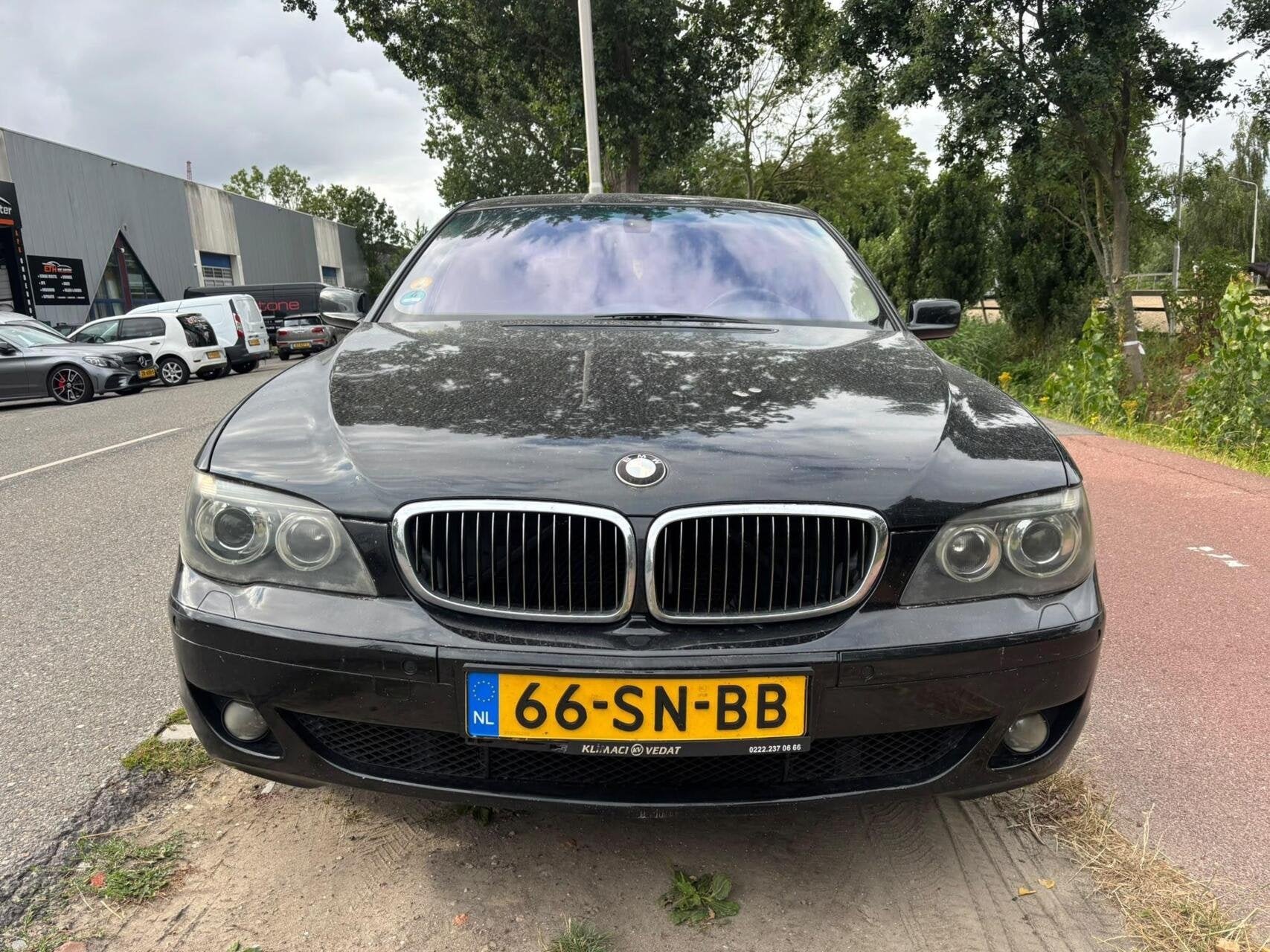 BMW 7-serie 730d Executive Airco Houtafwerking Panoramadak, Auto's, BMW, Automaat, Achterwielaandrijving, Gebruikt, Zwart