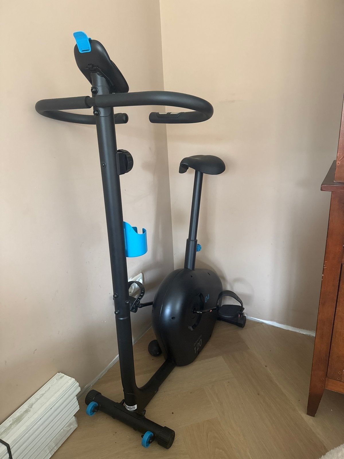 Domyos Hometrainer 120 - Zo goed als nieuw, Ophalen, Zo goed als nieuw, Metaal, Benen