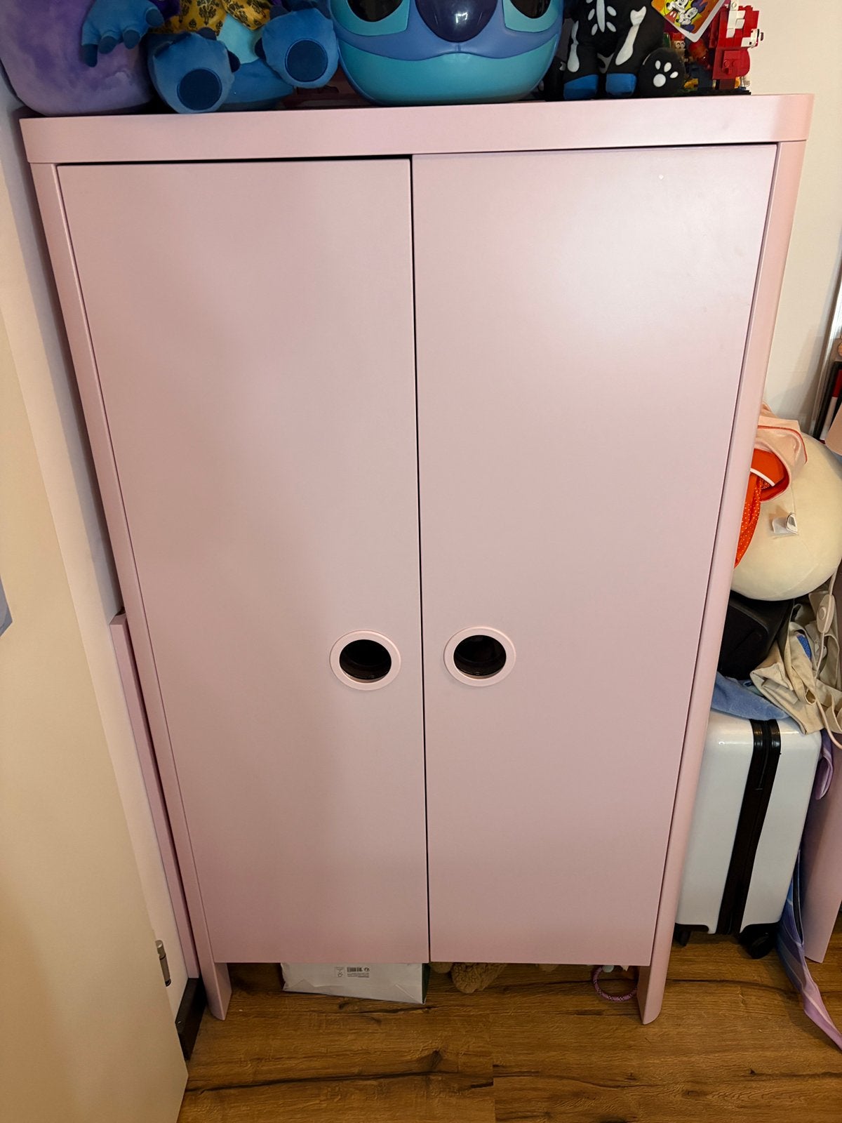 Roze Busunge Ikea kast, Kinderen en Baby's, Kinderkamer | Commodes en Kasten, Ophalen, 105 cm of meer, Zo goed als nieuw, 75 tot 100 cm