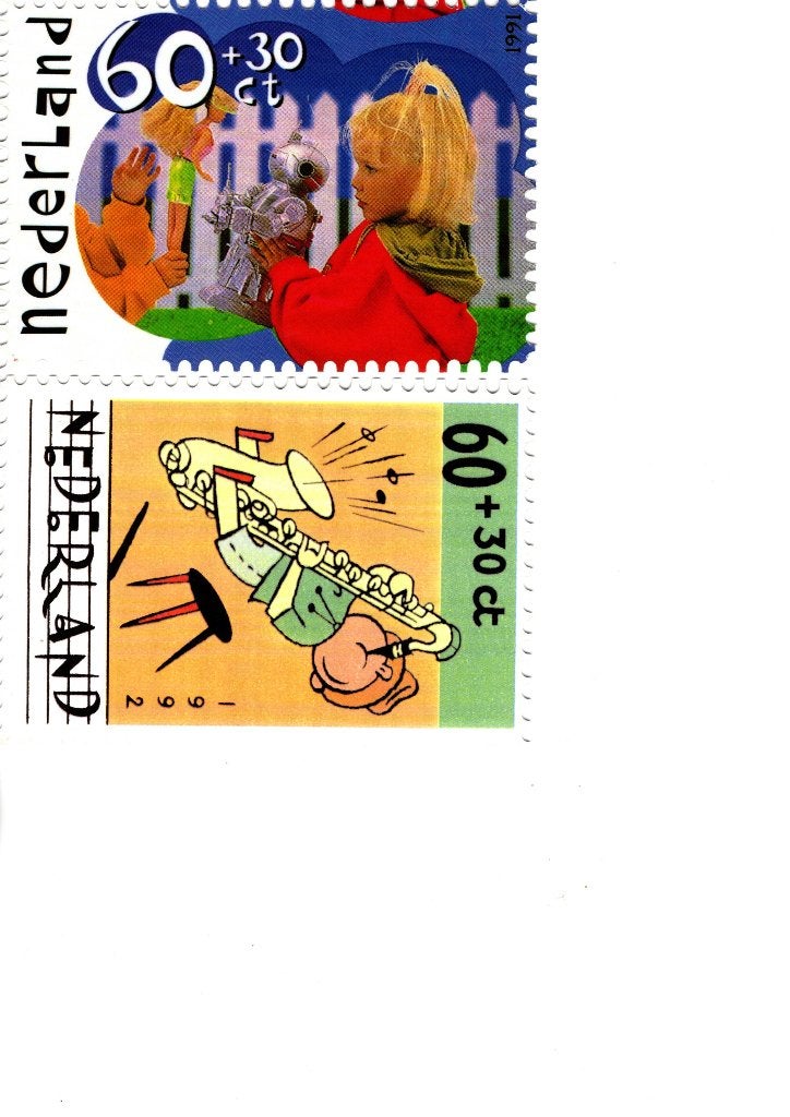 Kinderbedankkaarten, (6x), Postzegels en Munten, Ophalen of Verzenden, Brief