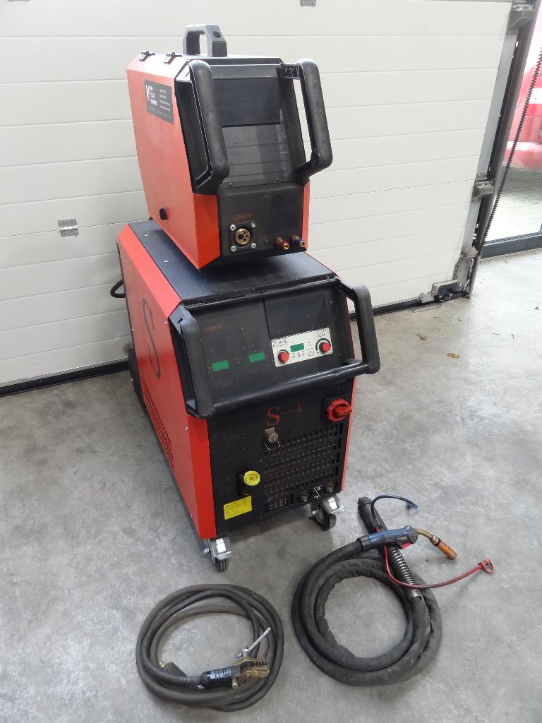 Mig/Mag lasapparaat Lorch Saprom S3 Dubbel puls Watergekoeld