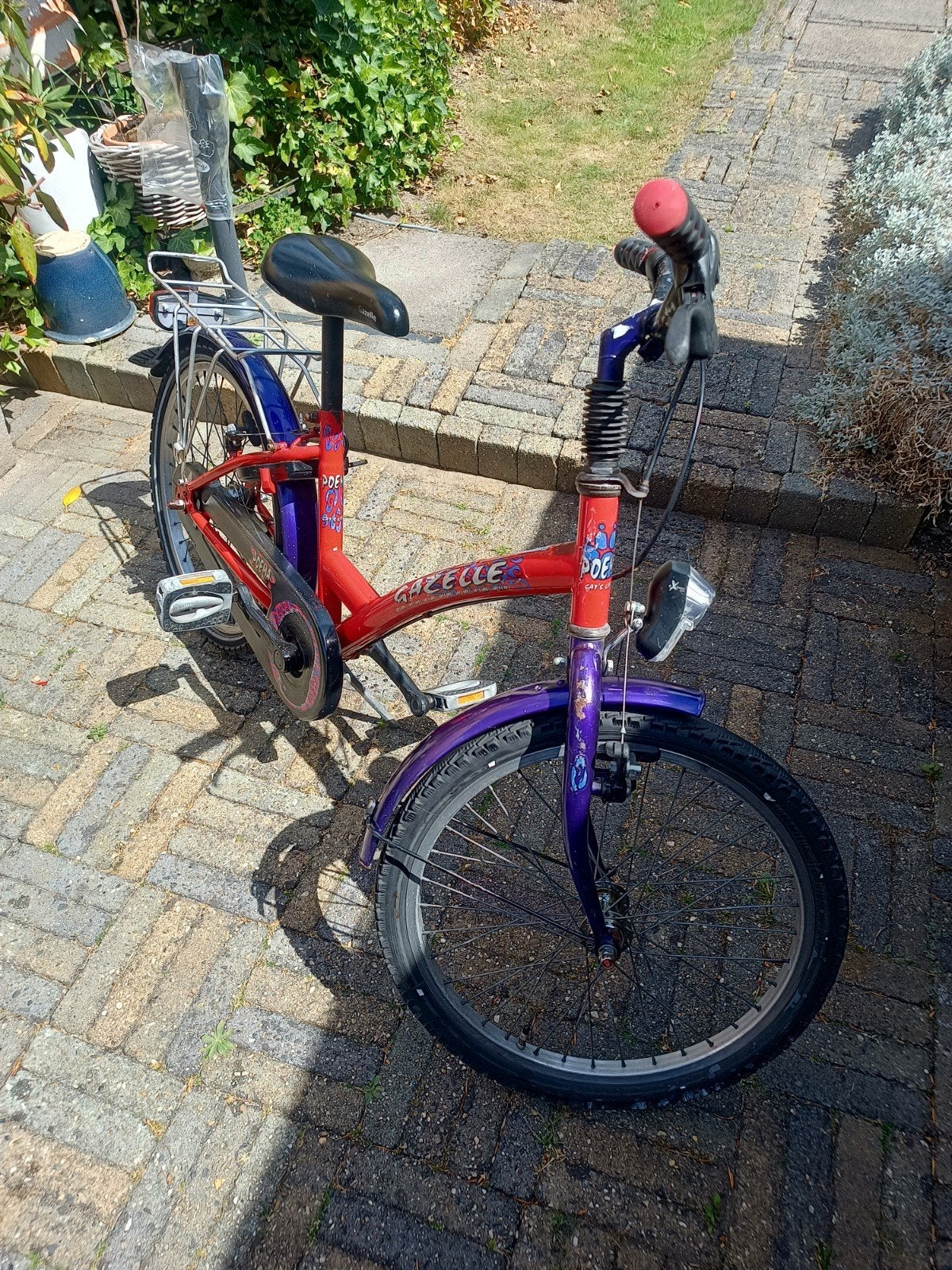 Kinder fietsje te koop, Ophalen, Gebruikt, Minder dan 16 inch