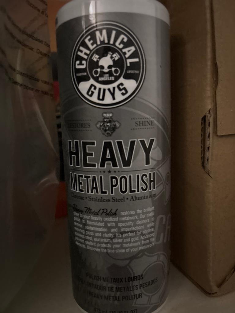 Chemical Guys Heavy Metal Polish - Metaalpoetsmiddel, Ophalen of Verzenden, Zo goed als nieuw
