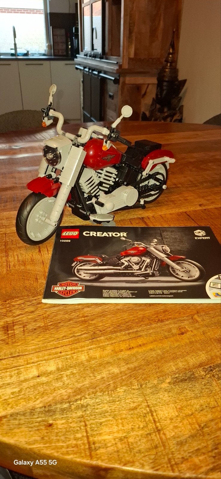 LEGO Creator Expert 10269 Harley-Davidson Fat Boy set., Nieuw, Ophalen of Verzenden, Compleet, Lego