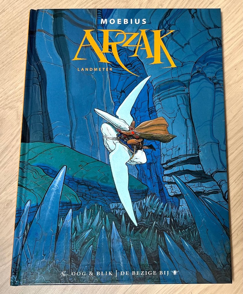 Moebius Arzak - Landmeter - hardcover 2012, Eén stripboek, Ophalen of Verzenden, Zo goed als nieuw, Moebius