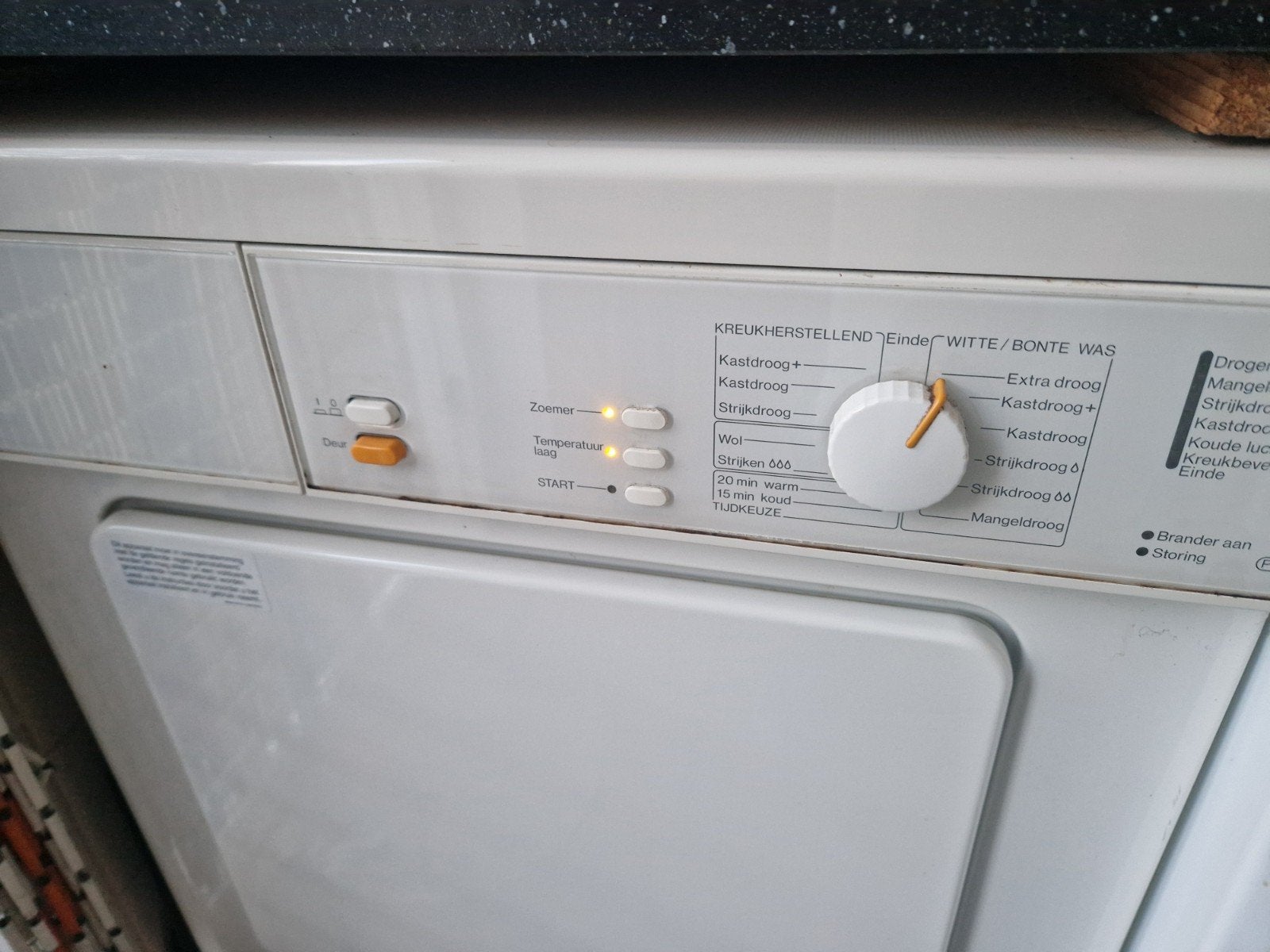 Wasdroger Miele T478G, Ophalen, Gebruikt, Luchtafvoer, 4 tot 6 kg