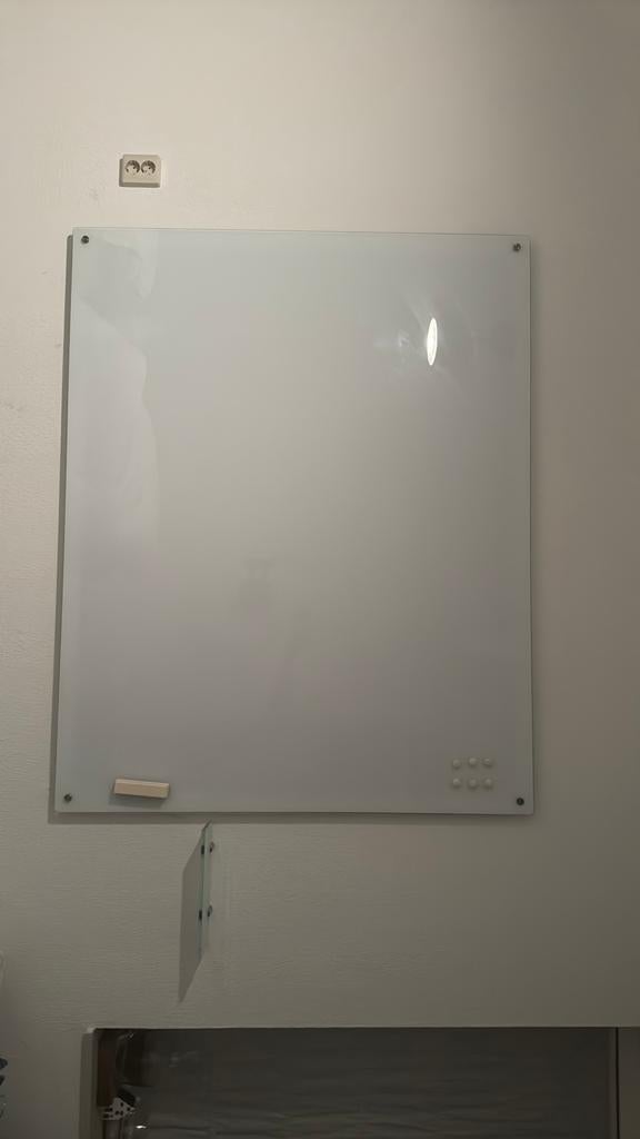 Glazen Whiteboard, Ophalen, Zo goed als nieuw, Whiteboard