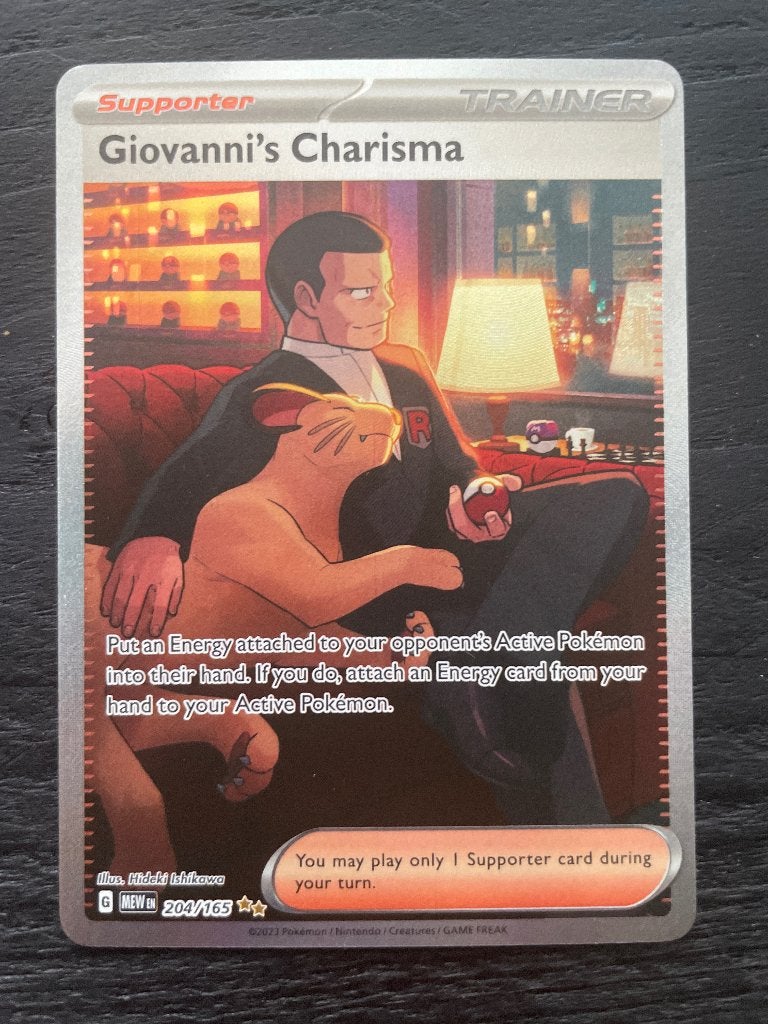 Giovanni’s Charisma #204, Ophalen of Verzenden, Nieuw, Losse kaart, Foil
