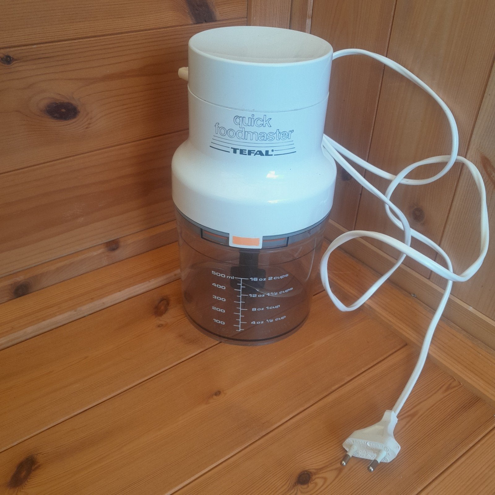 Tefal Quick Foodmaster Hakmolen - Compact en Handig, Minder dan 1 liter, Ophalen of Verzenden, Gebruikt, 1 snelheid