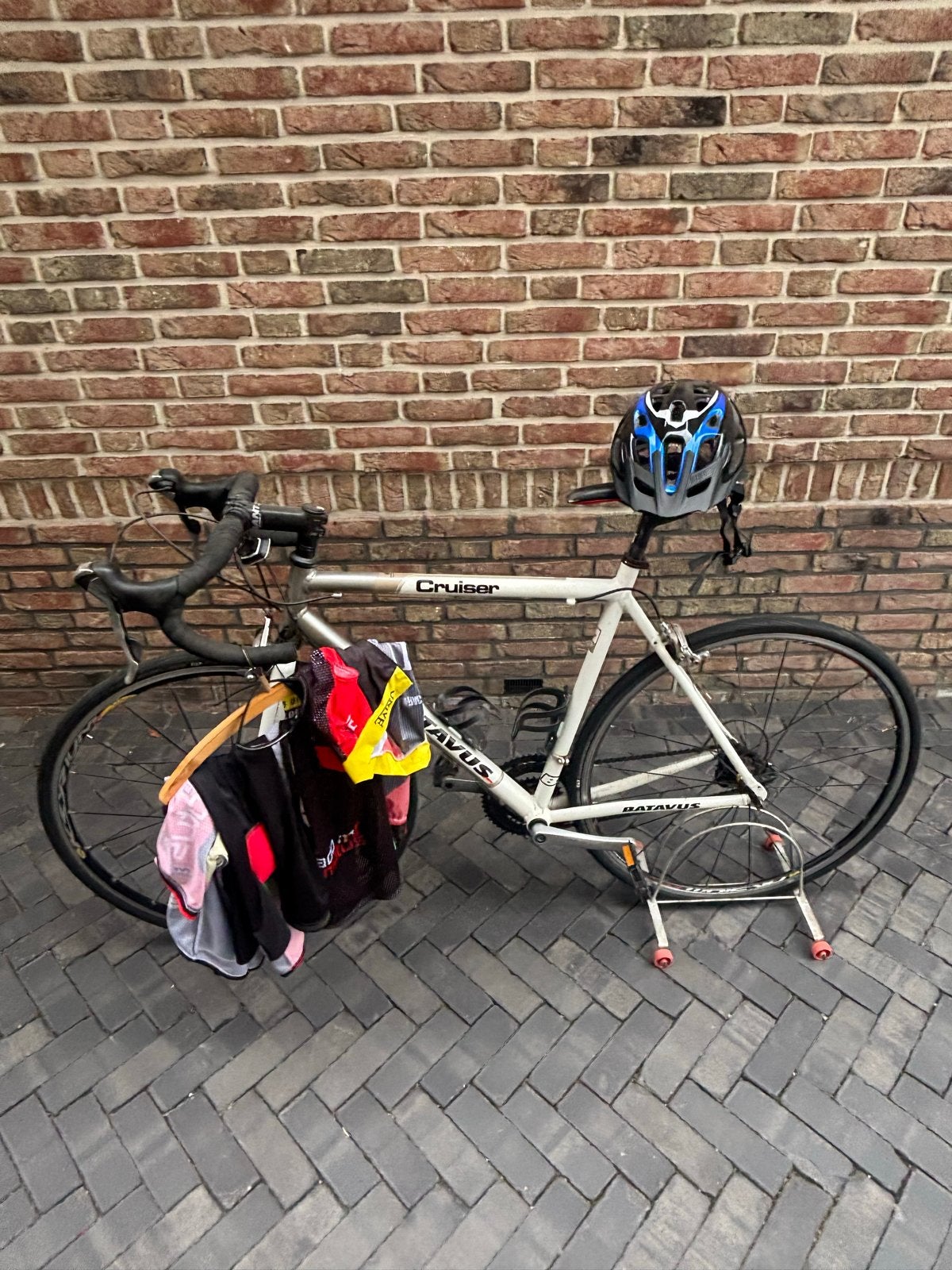 Batavus Cruiser racefiets met accessoires, Fietsen en Brommers, Fietsen | Racefietsen, Ophalen, 28 inch, Gebruikt, Batavus