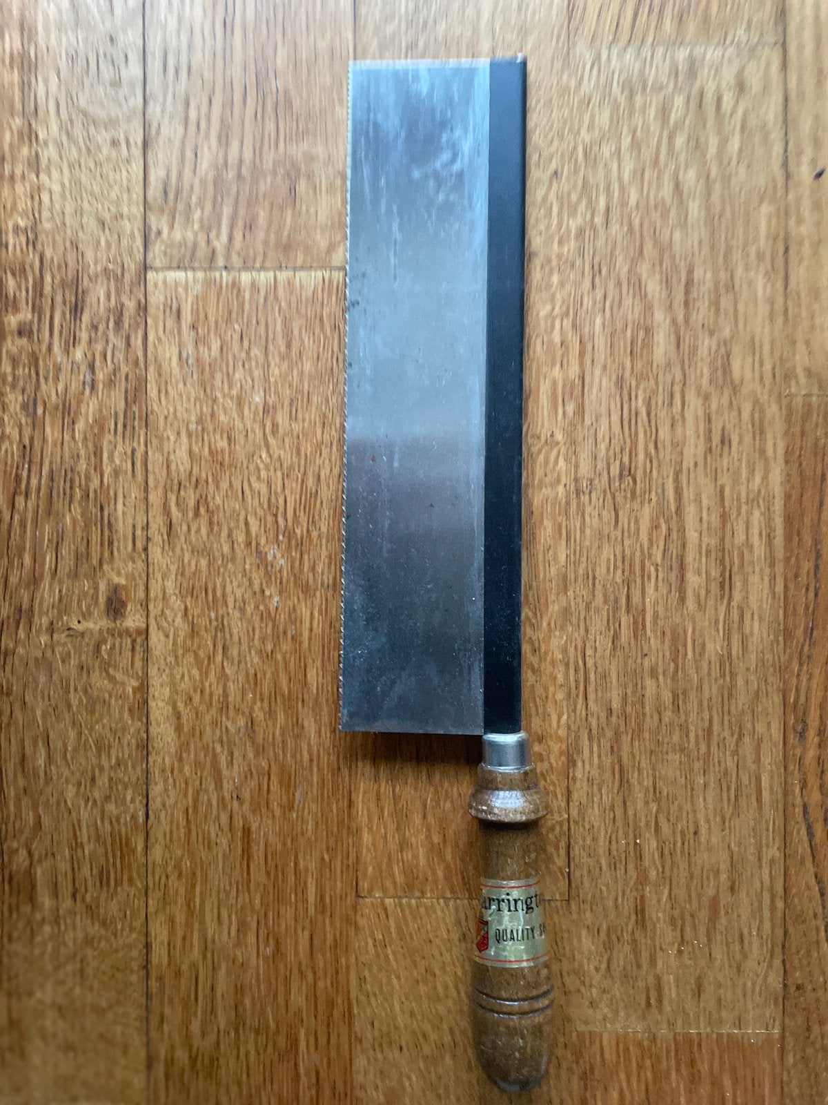 Antieke KWALITEITS HANDZAAG WARRINGTON Quality Saws, Antiek en Kunst, Antiek | Gereedschap en Instrumenten, Ophalen