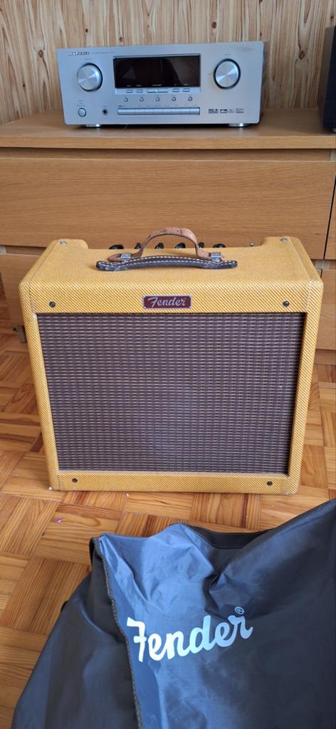 Fender Blues junior tweed edition, Ophalen, Zo goed als nieuw, Gitaar, Minder dan 50 watt