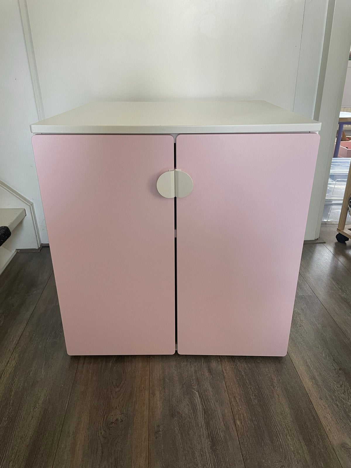 IKEA Platsa/Småstad kast - Roze met wit, Ophalen, Gebruikt