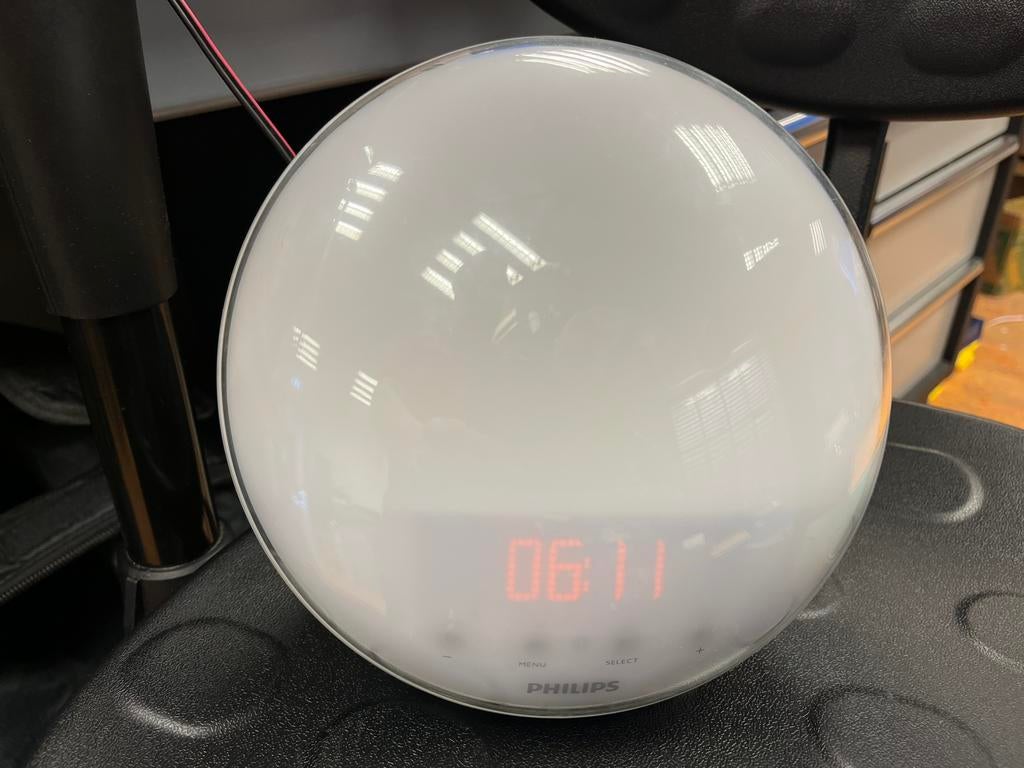 Wake-up light Philips HF3520 werkend, Ophalen of Verzenden, Gebruikt