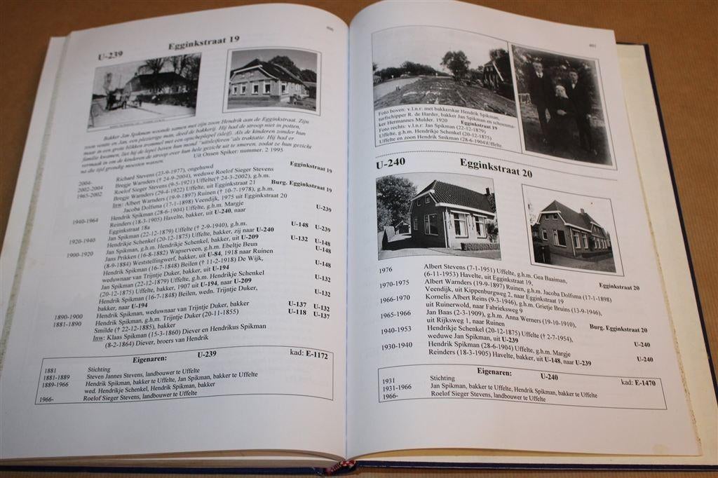 Bewoners En Huizen Uffelte — Historische Vereniging Havelte, Ophalen of Verzenden, Gelezen