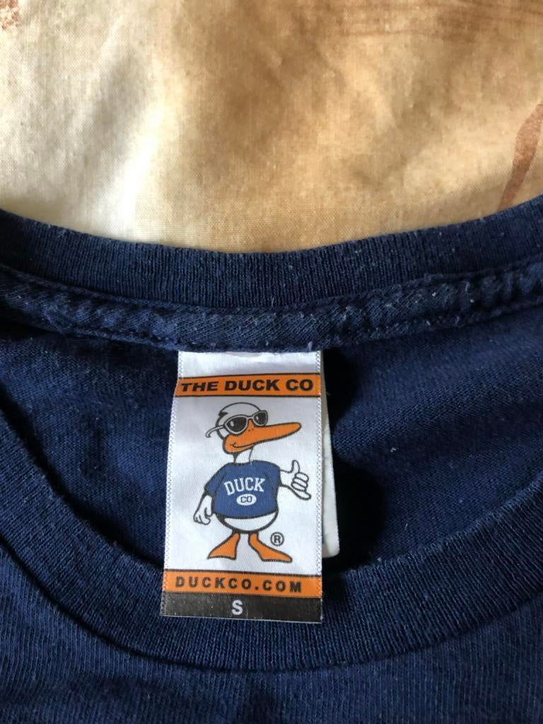 The Duck Co. Las Vegas T-shirt Maat S, Ophalen of Verzenden, Gedragen, Maat 46 (S) of kleiner, Blauw
