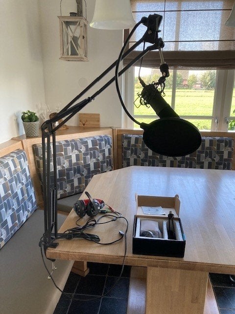 Devine game/blog microphone bundel, Muziek en Instrumenten, Ophalen, Gebruikt, Studiomicrofoon