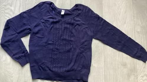 Donker Blauwe trui Maat M Piazza italia, Maat 38/40 (M), Piazza italia, Blauw, Ophalen of Verzenden