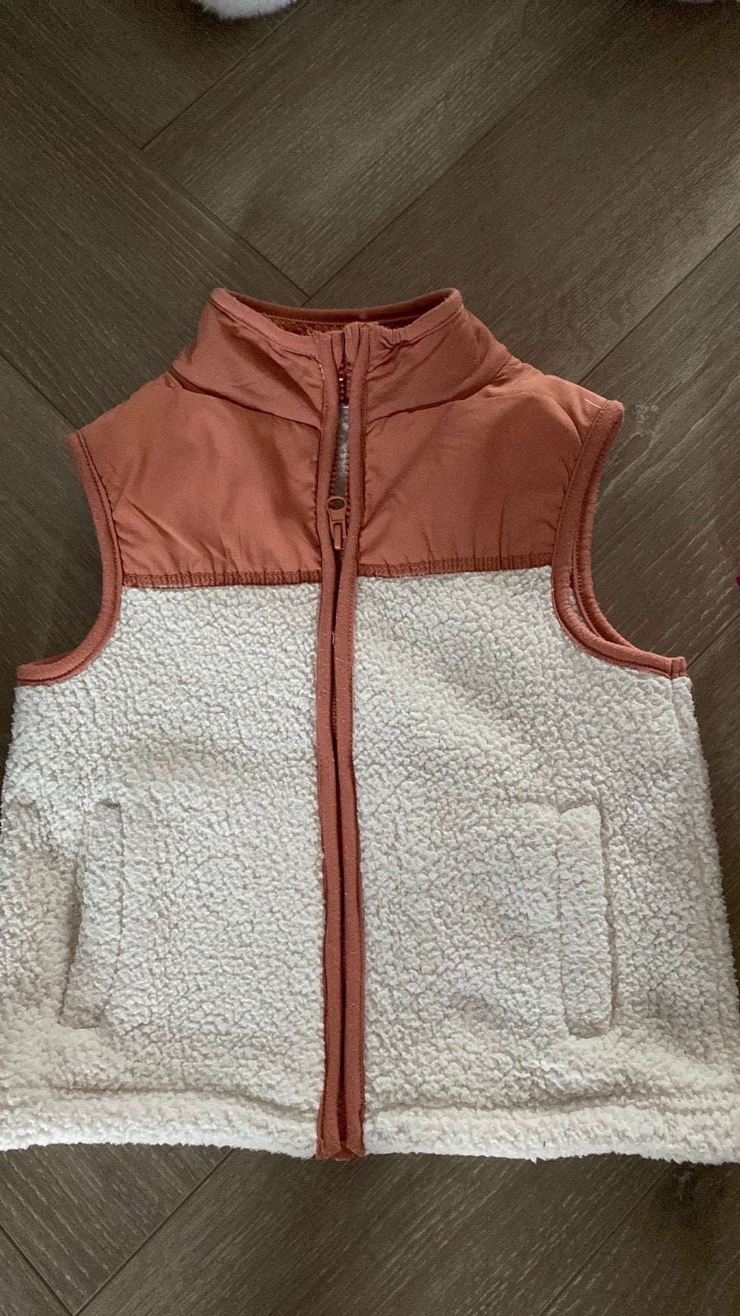 Bodywarmer meisje maat 98/104 teddy, Kinderen en Baby's, Ophalen of Verzenden, Zo goed als nieuw, Meisje, Jas