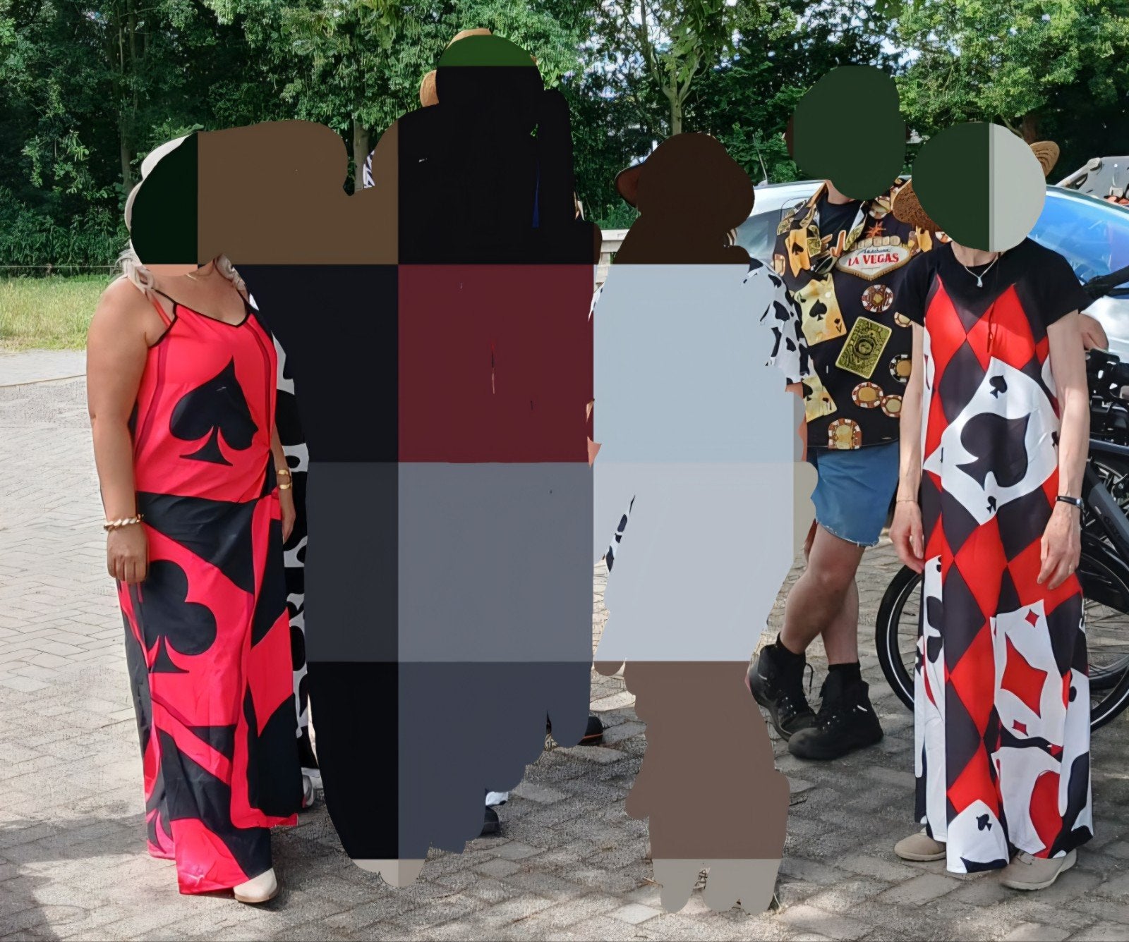Casino/Gokken Thema Kleding - Jurken en Jasjes, Ophalen of Verzenden, Gedragen, Maat 36 (S), Rood
