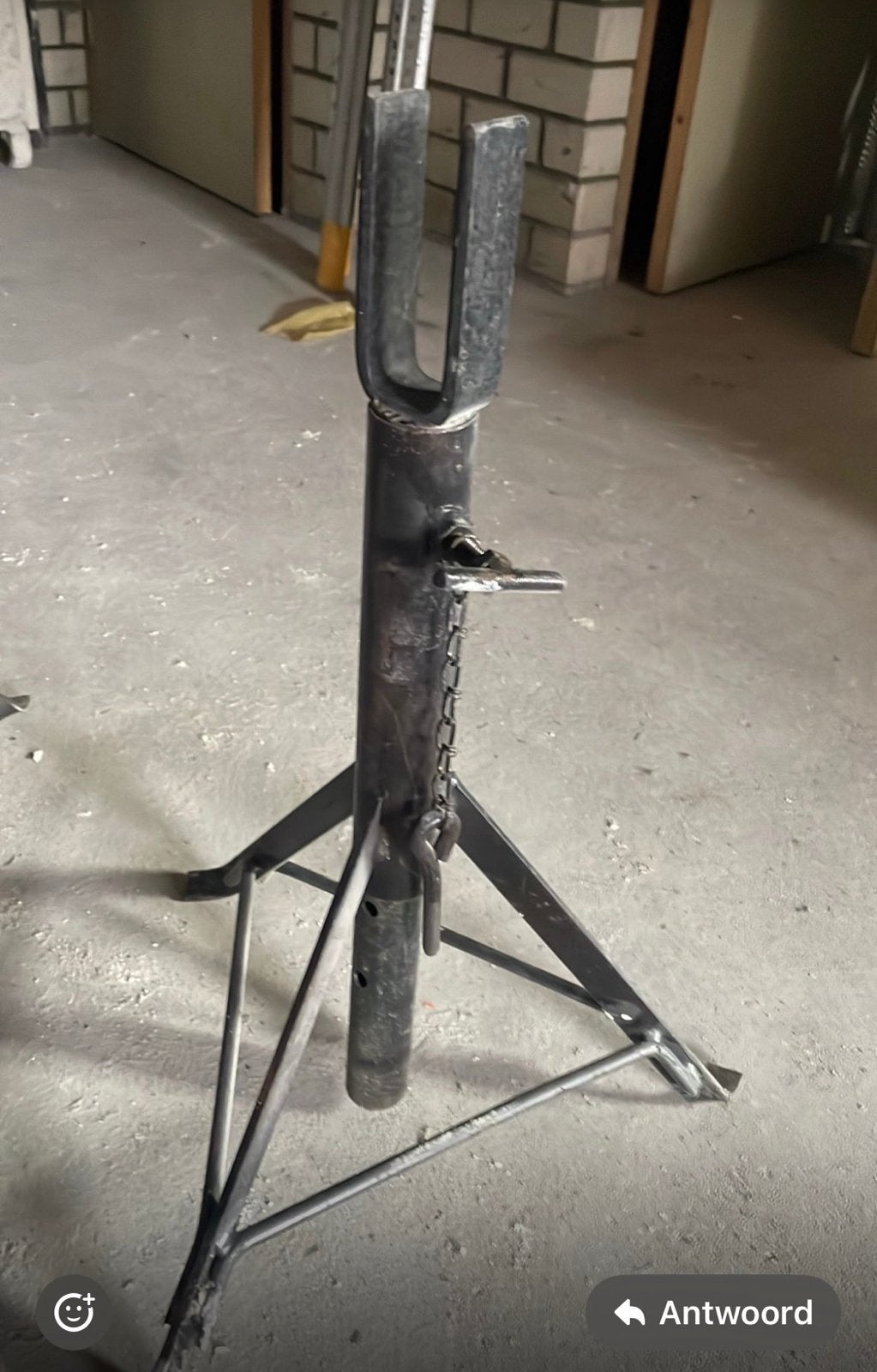 Steigerpootjes - Steiger onderdelen, Doe-het-zelf en Verbouw, Steigers, Ophalen, Gebruikt, Overige typen, Minder dan 2 meter