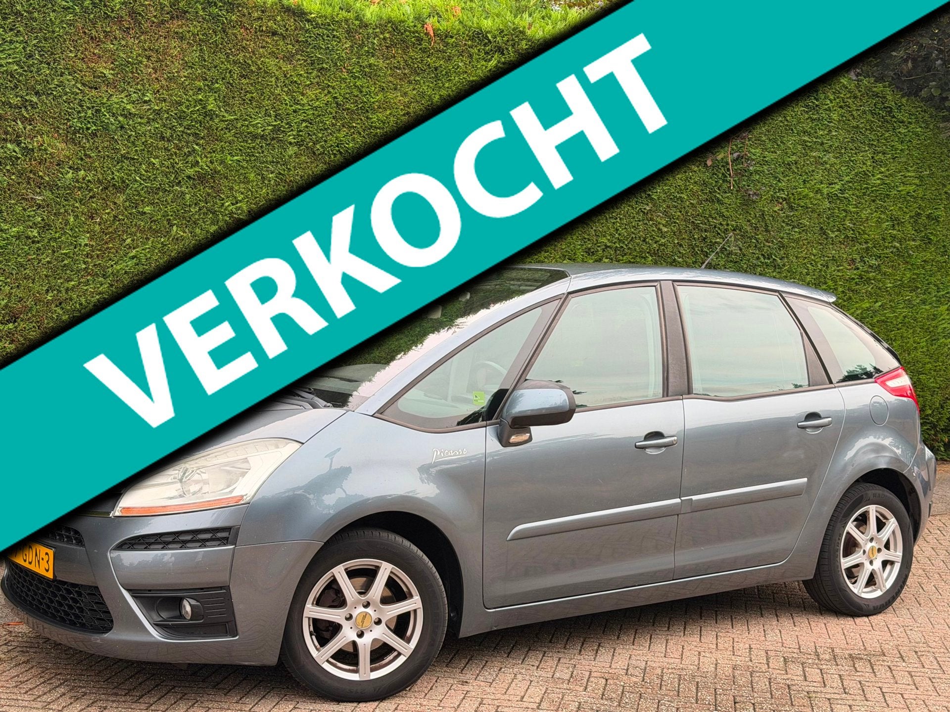 Citroen C4 Picasso 1.8-16V LPG G3/RIJDGOED/INRUILER/APK 6-27, Auto's, Citroën, 125 pk, Gebruikt, Zwart, 4 cilinders