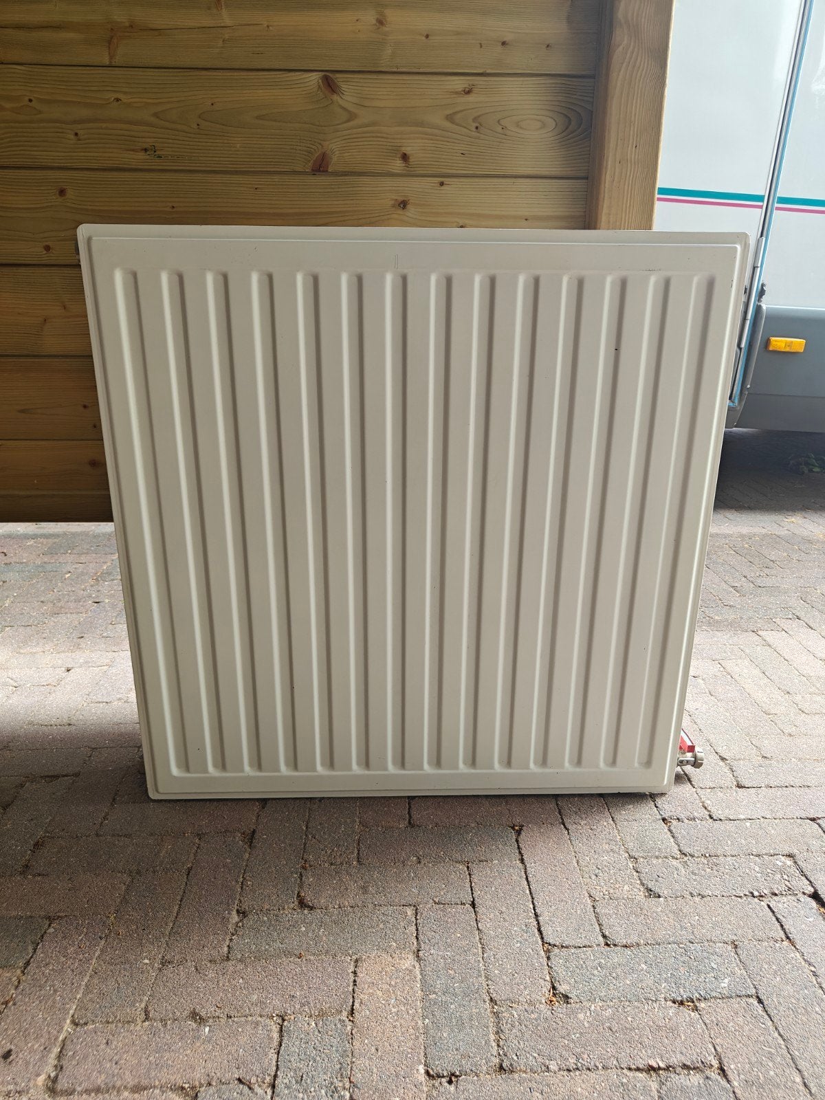 Paneelradiator Type 22 - 75x75 - dubbele plaat, Ophalen, 30 tot 80 cm, Radiator, Zo goed als nieuw