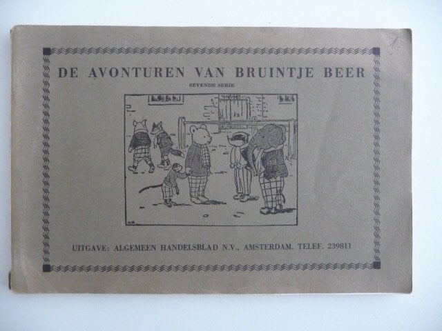 stripboek BRUINTJE BEER - ZEVENDE - ELFDE en TWAALFDE SERIE, Meerdere stripboeken, Ophalen of Verzenden, Gelezen