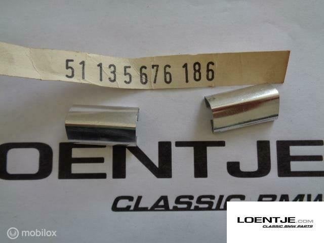 koppelstuk sierstrip BMW NK 1600 - 2000tii nos origineel bmw, Auto-onderdelen, Gebruikt, Ophalen of Verzenden, BMW