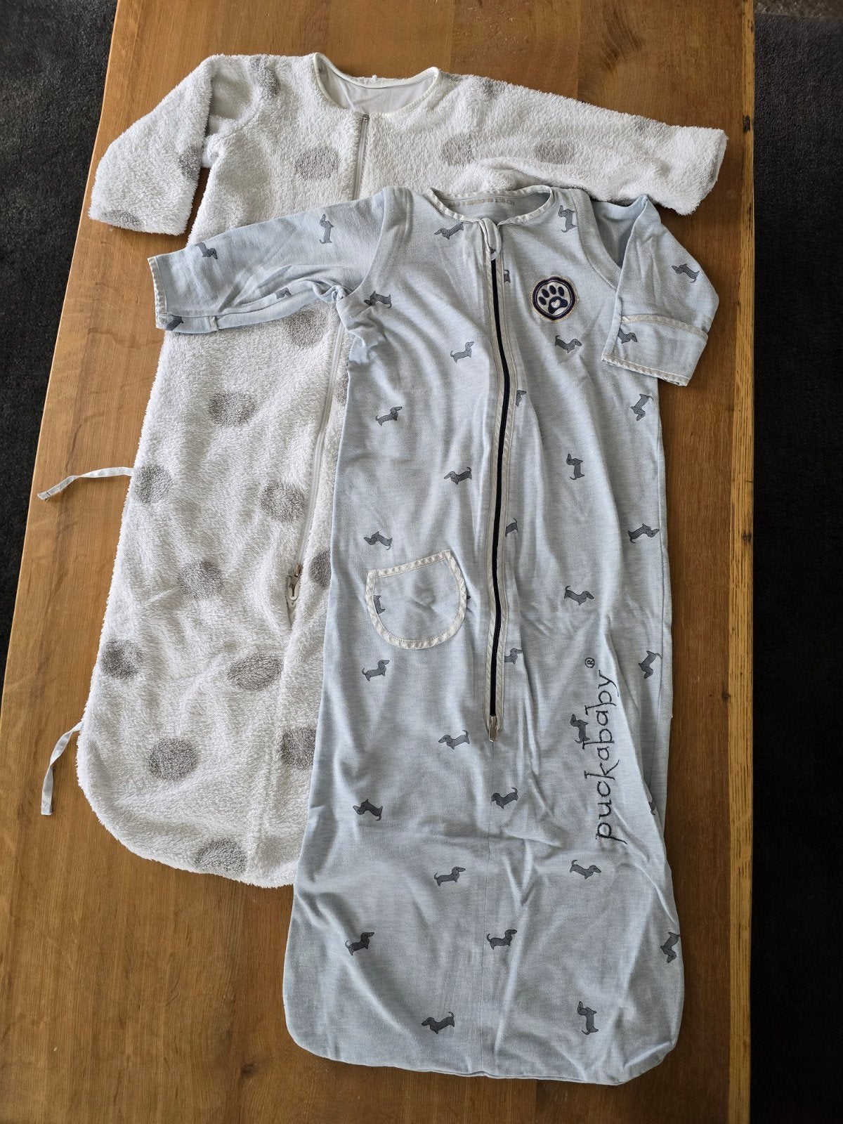 Puckababy bag slaapzak met afritsbare mouwen, Gebruikt, In te korten, Puckababy, Ophalen of Verzenden