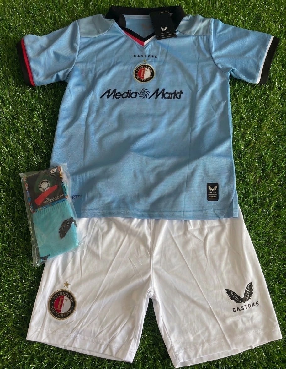 Feyenoord Voetbaltenue 2026/2027 Maat 164 Nieuw, Ophalen of Verzenden, Nieuw, Jongen of Meisje