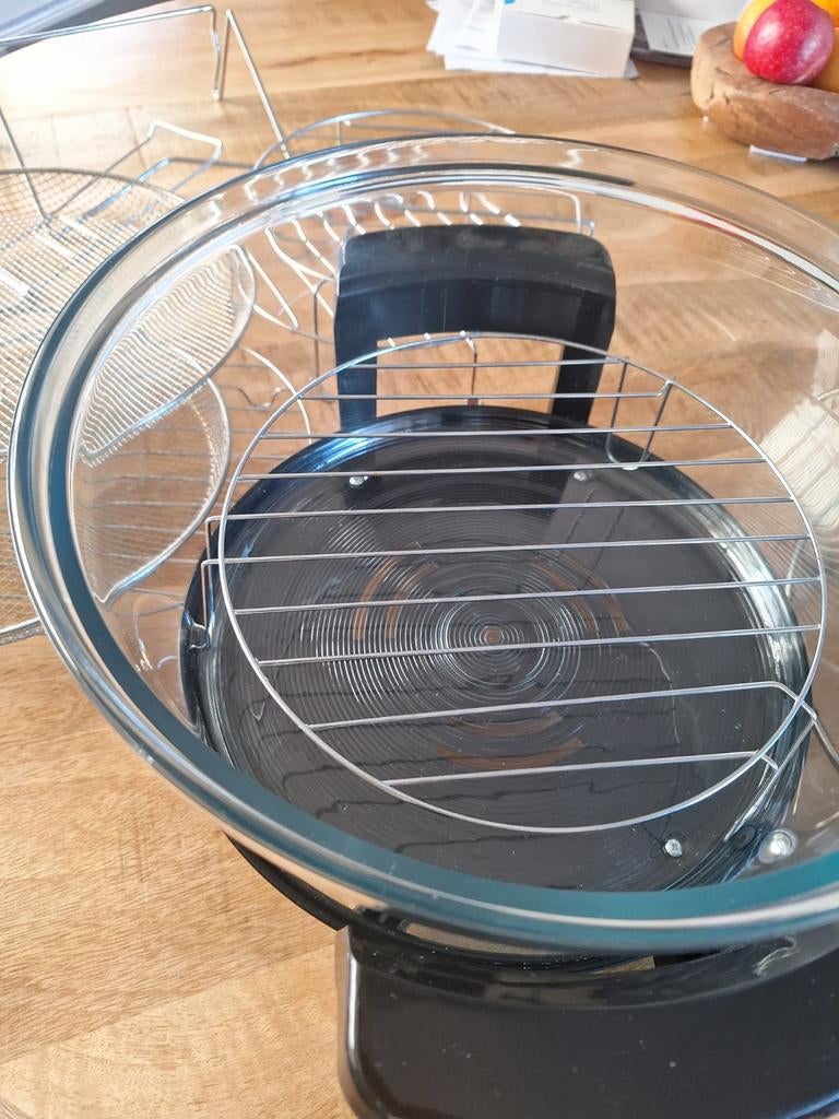 Zo goed als nieuw,airgrill, geen oven., Minder dan 45 cm, Minder dan 45 cm, Hete lucht, Ophalen of Verzenden