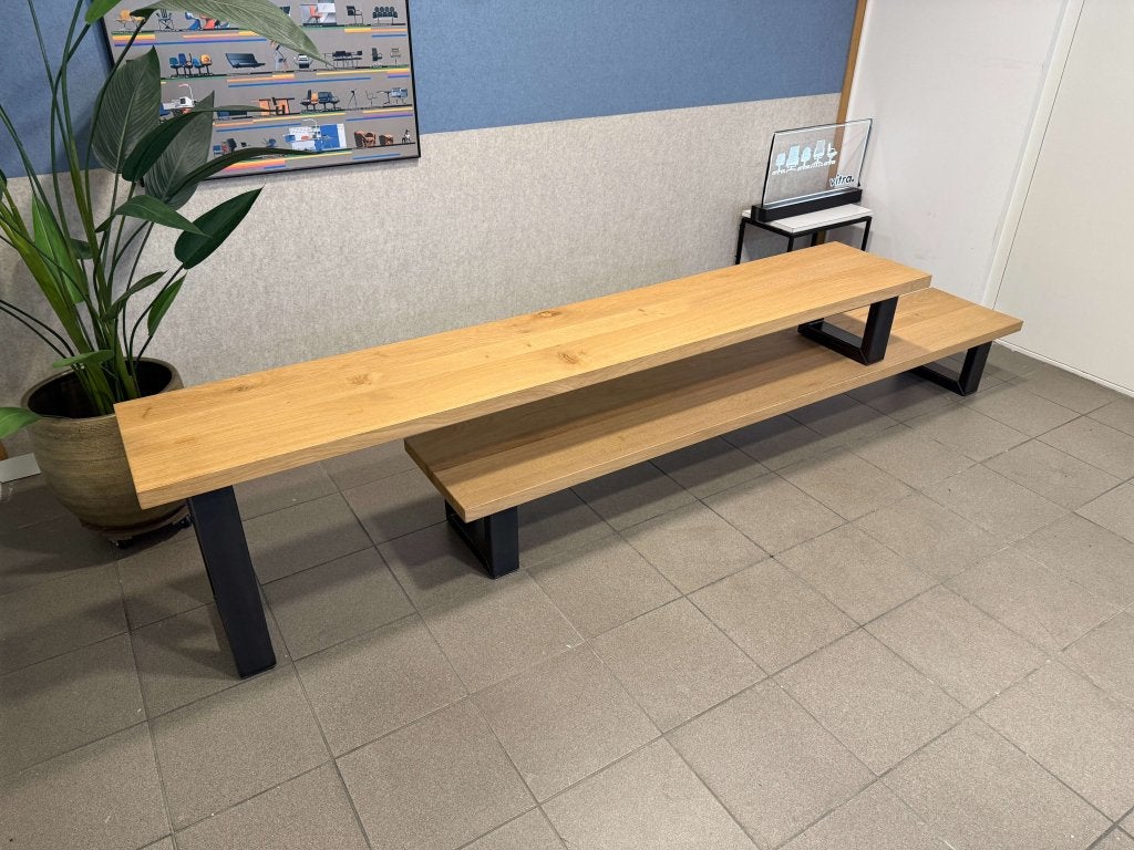 Table Du Sud | TV Meubel Modulair | Massief Eiken & Staal |, Table Du Sud, Table Du Sud, Ophalen of Verzenden, Zo goed als nieuw