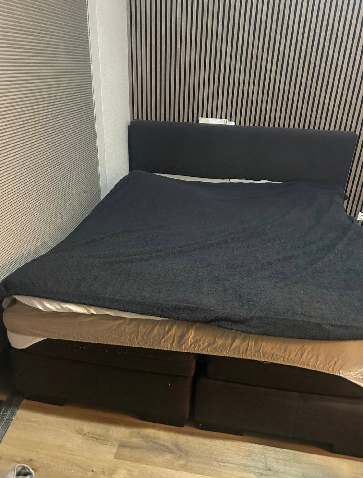 Boxspring 180x200, Ophalen, Zo goed als nieuw, Tweepersoons, 180 cm
