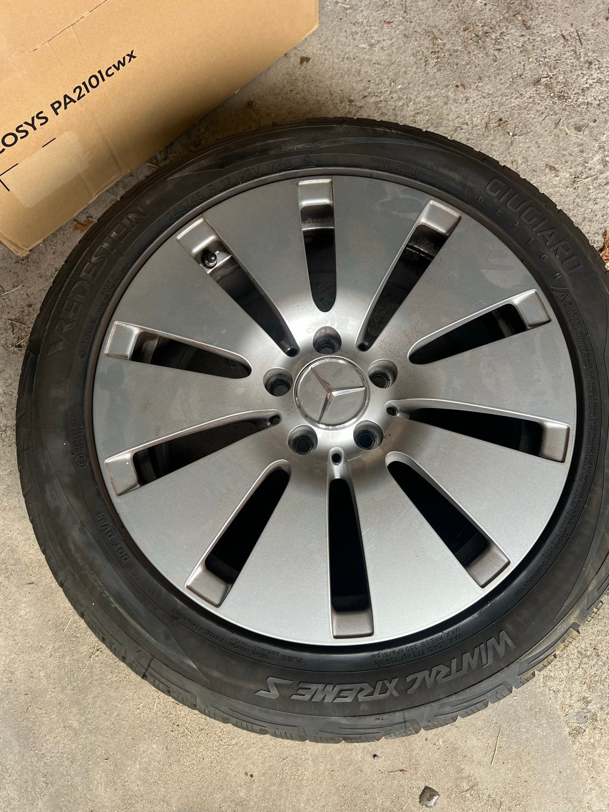 Autobanden Vredestein Wintrac Xtreme S  met velg 245/45 R17, Auto-onderdelen, Banden en Velgen, Banden en Velgen, 17 inch, Personenwagen