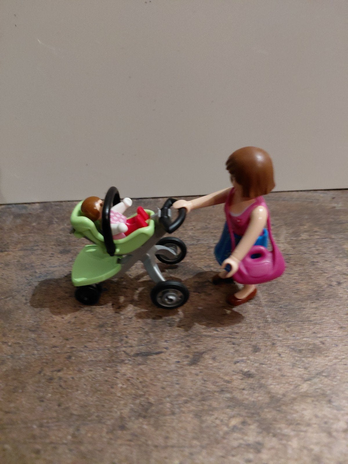 Playmobil Mama met kinderwagen 5491, Ophalen of Verzenden, Zo goed als nieuw, Complete set