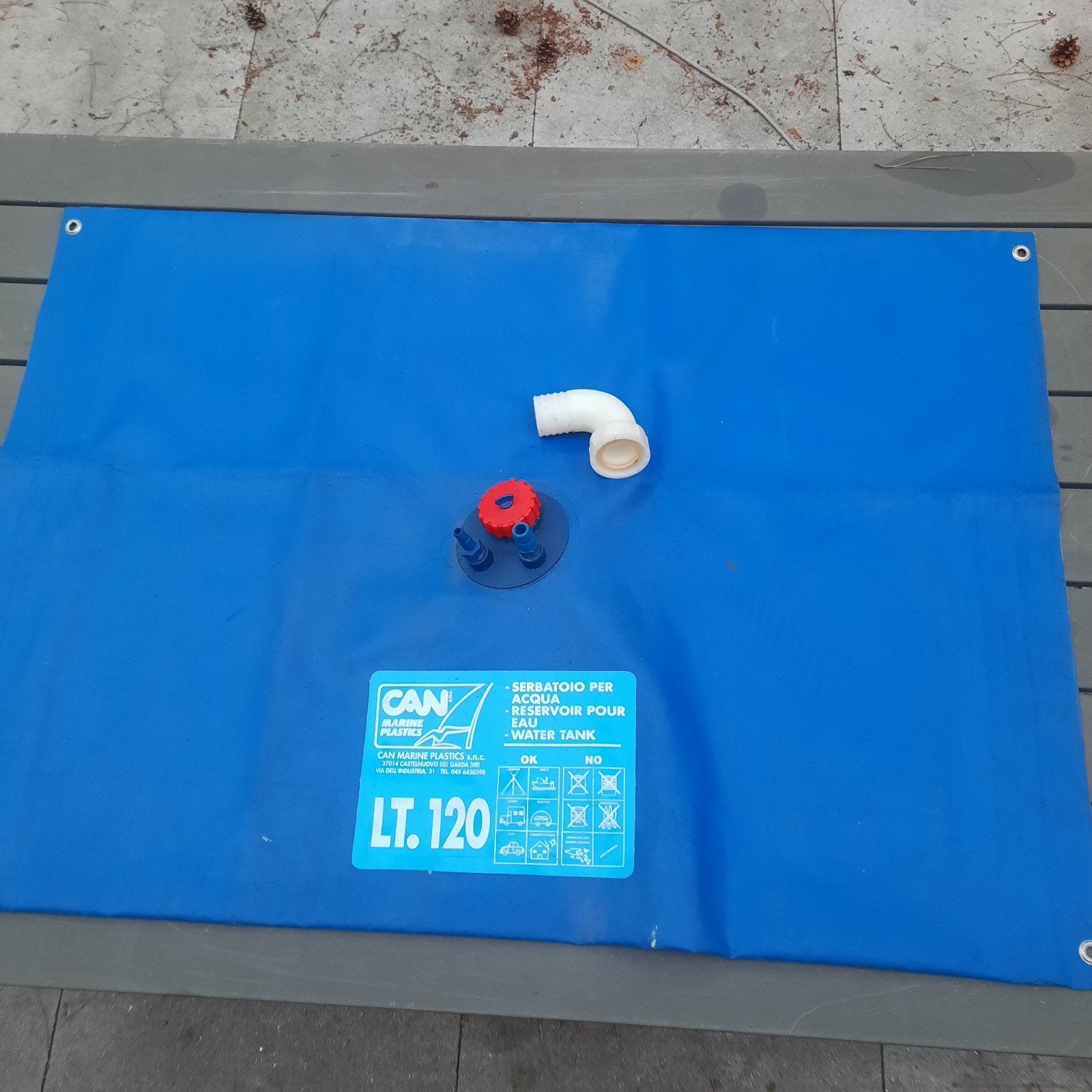 Flexibele drinkwatertank 120 ltr, Ophalen of Verzenden