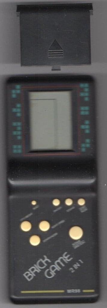 Vintage retro computerspel Brick Game 2 IN 1 MR 98 zwart, Ophalen of Verzenden, Onbekend