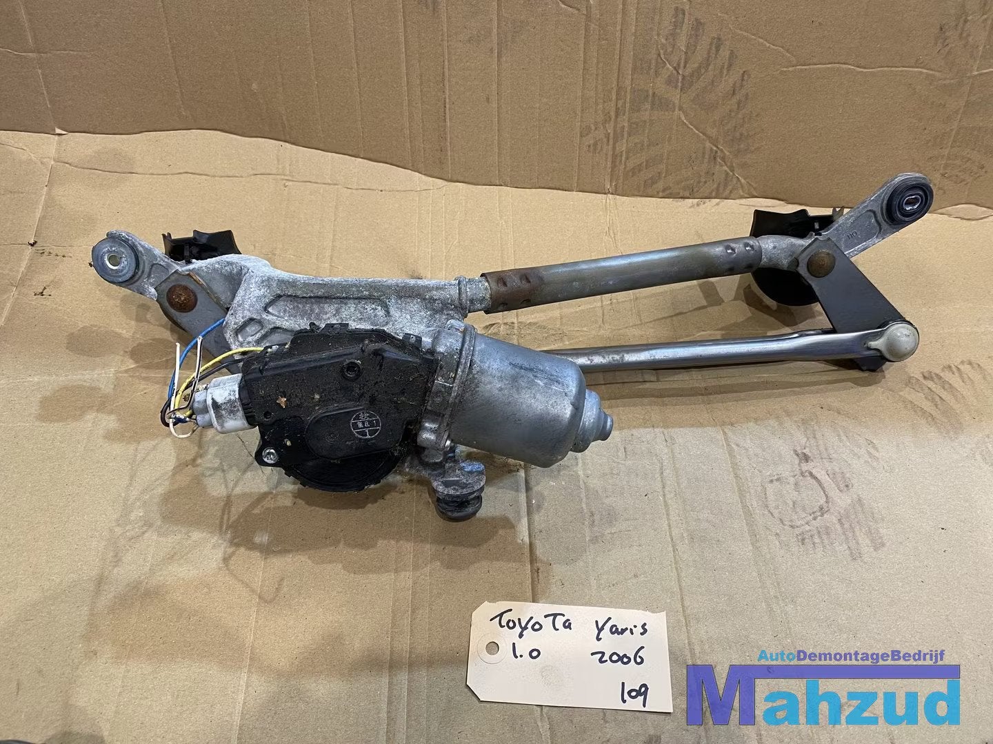 TOYOTA YARIS P9 Ruitenwissermotor mechaniek voor 851100D070, Info@toyota.co.jp, Gebruikt, Toyota Motor Corporation, Toyota