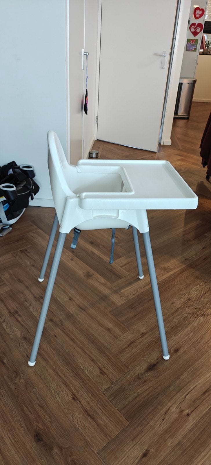 IKEA Antilop kinderstoel met blad en riempjes, Ophalen, Gebruikt, Overige typen, Gordel(s)