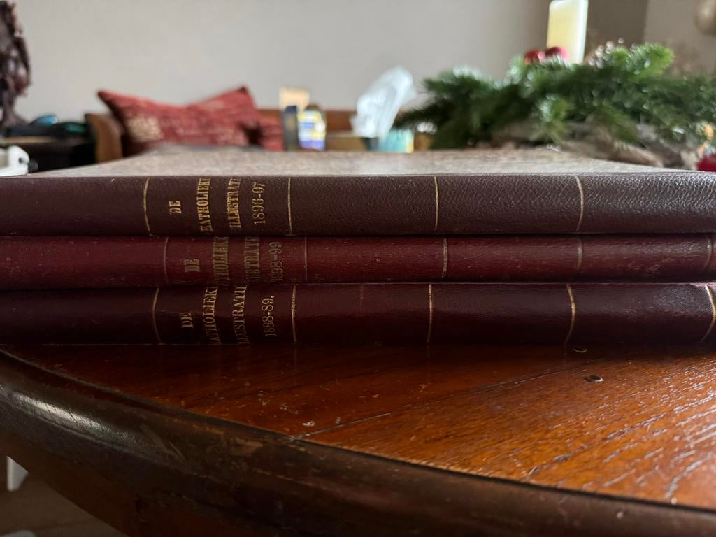 De Katholieke Illustratie - Oude Jaargangen Bundels, Boeken, Ophalen of Verzenden, Gelezen, Christendom | Katholiek
