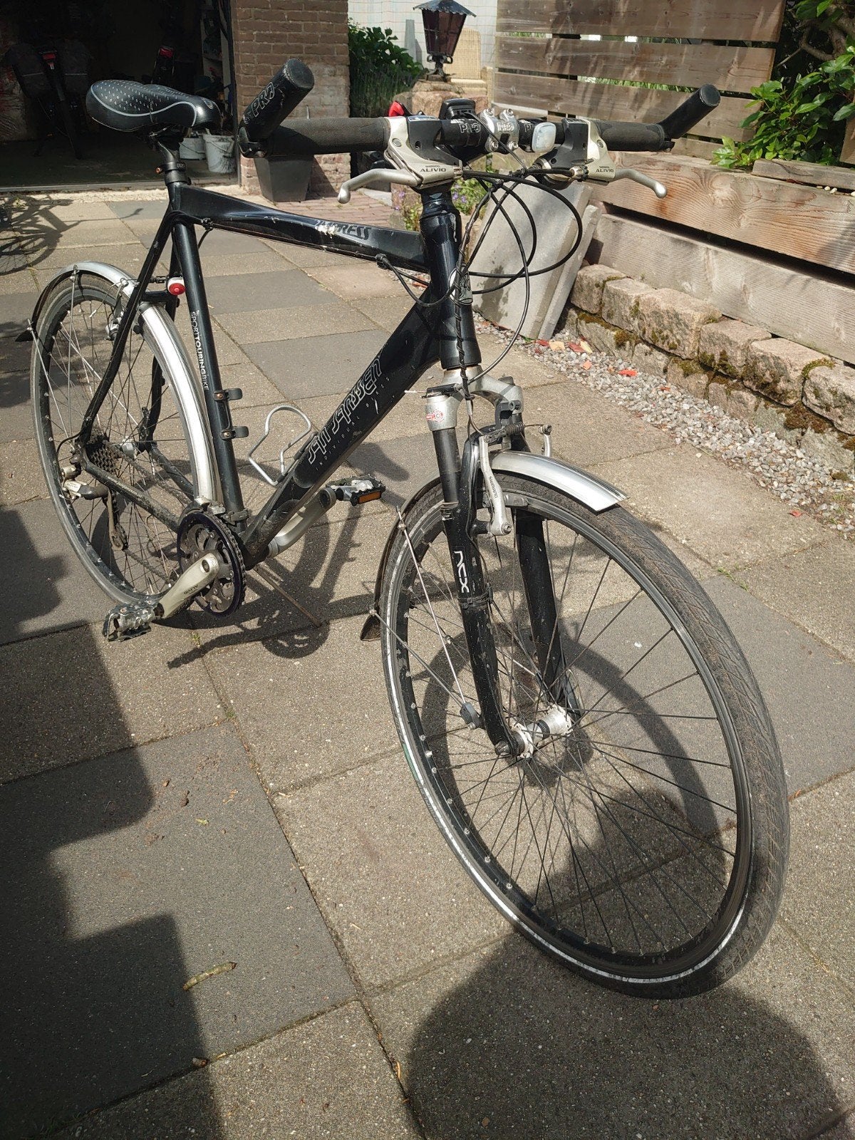 Jan Janssen Sporttouringbike - Hoog frame, nieuwe banden, Gebruikt, Vering, 65 cm of meer, Ophalen