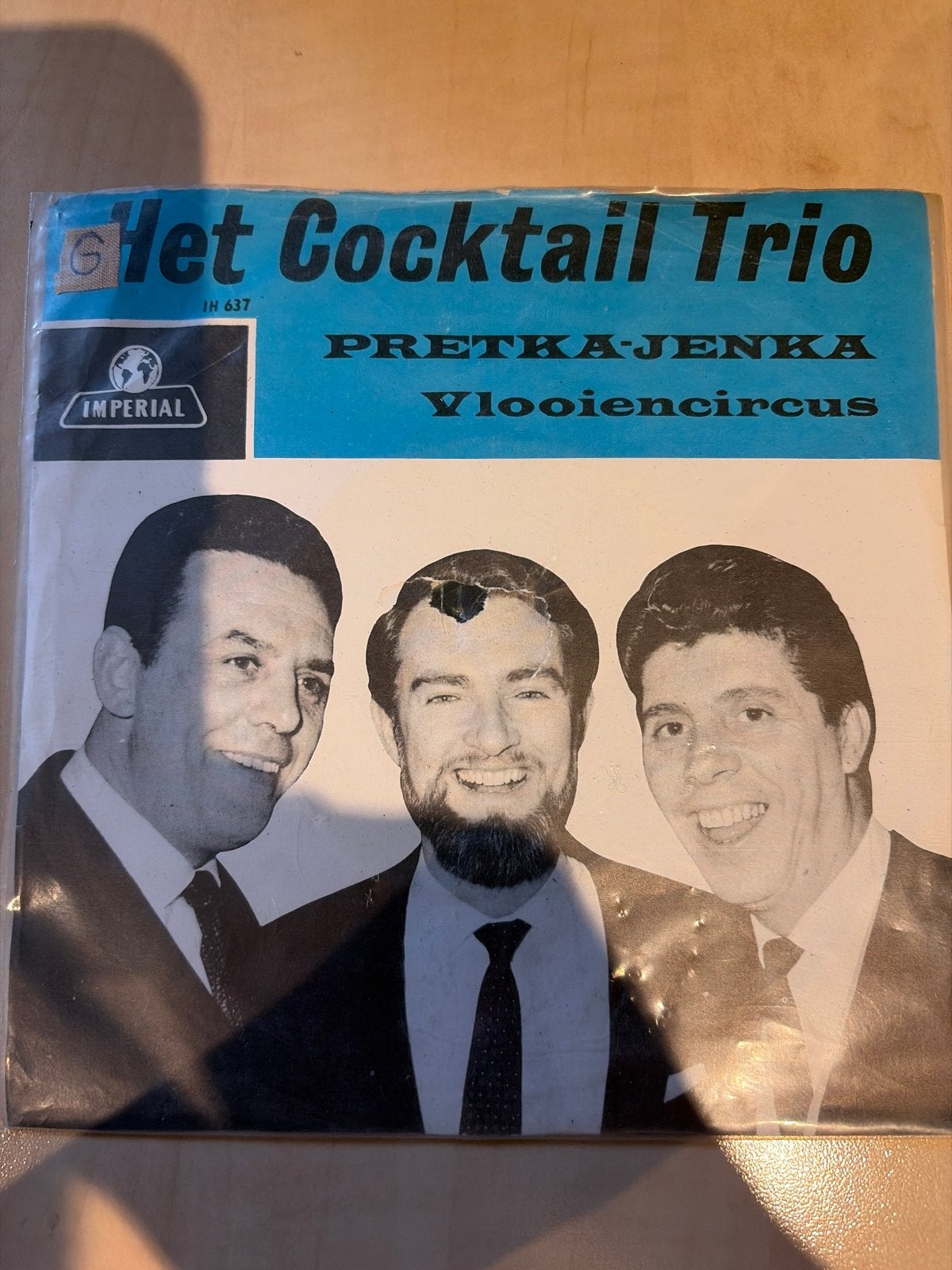 Het Cocktail Trio - Pretka-Jenka / VlooienCircus (7 inch vin, Cd's en Dvd's, Vinyl Singles, Gebruikt, 7 inch, EP, Nederlandstalig